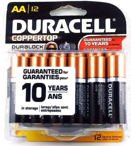 DURACELL DOUBLE A .BATTERIES 12'S - Queensborough Community Pharmacy