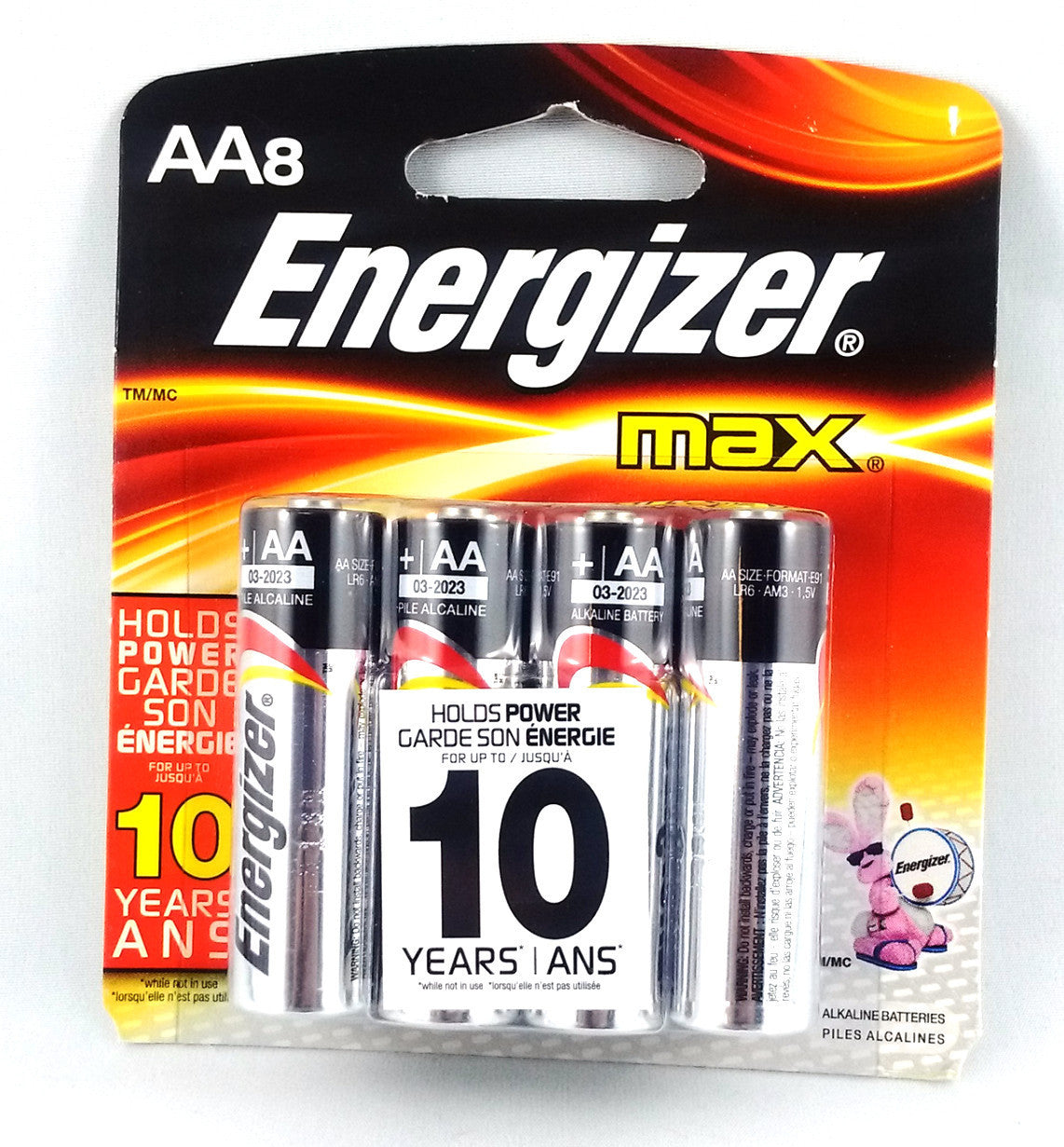 ENERGIZER DOUBLE A BATTER 8'S - Queensborough Community Pharmacy