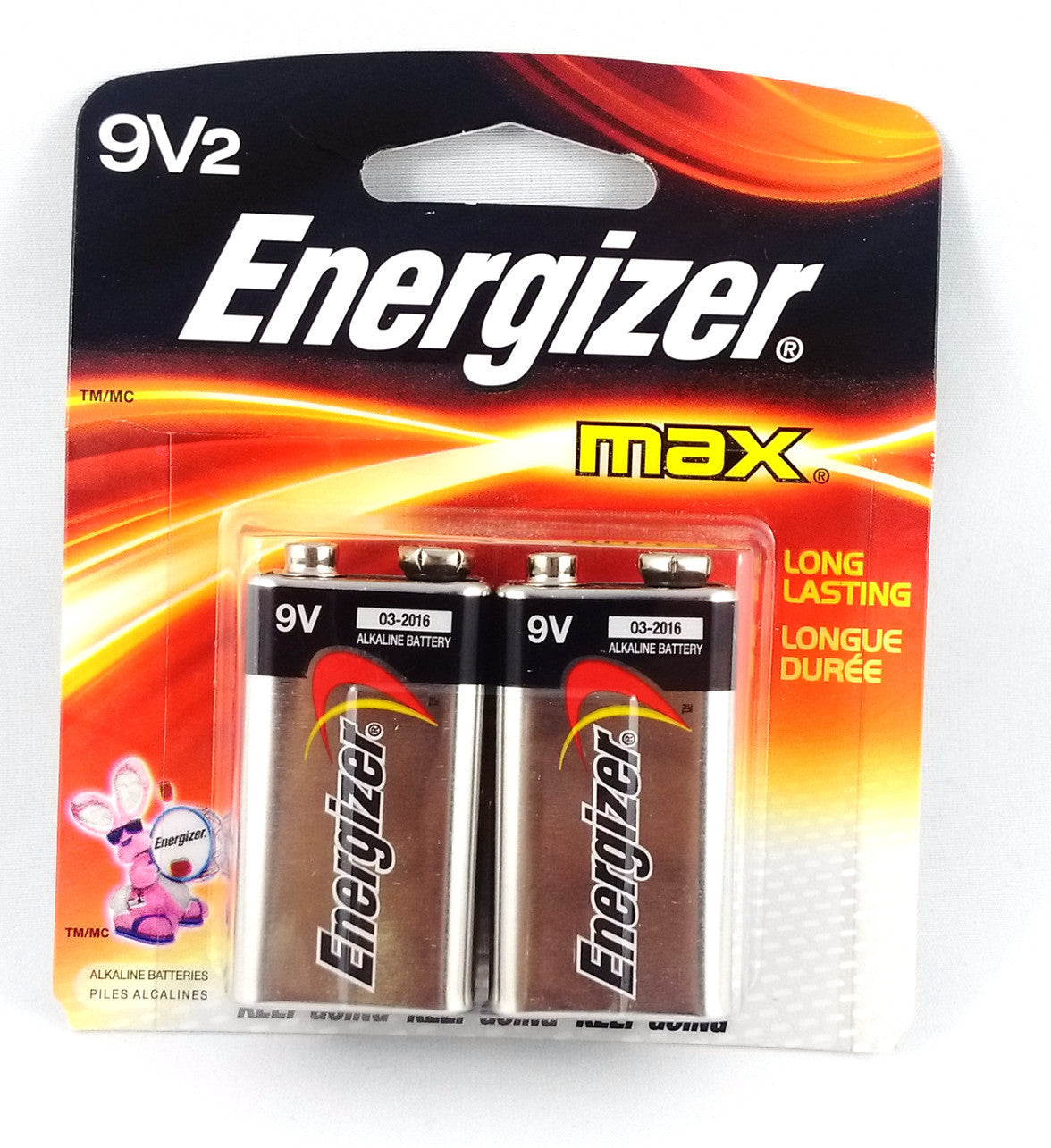 ENERGIZER 9VOLT BATTERY 2'S - Queensborough Community Pharmacy