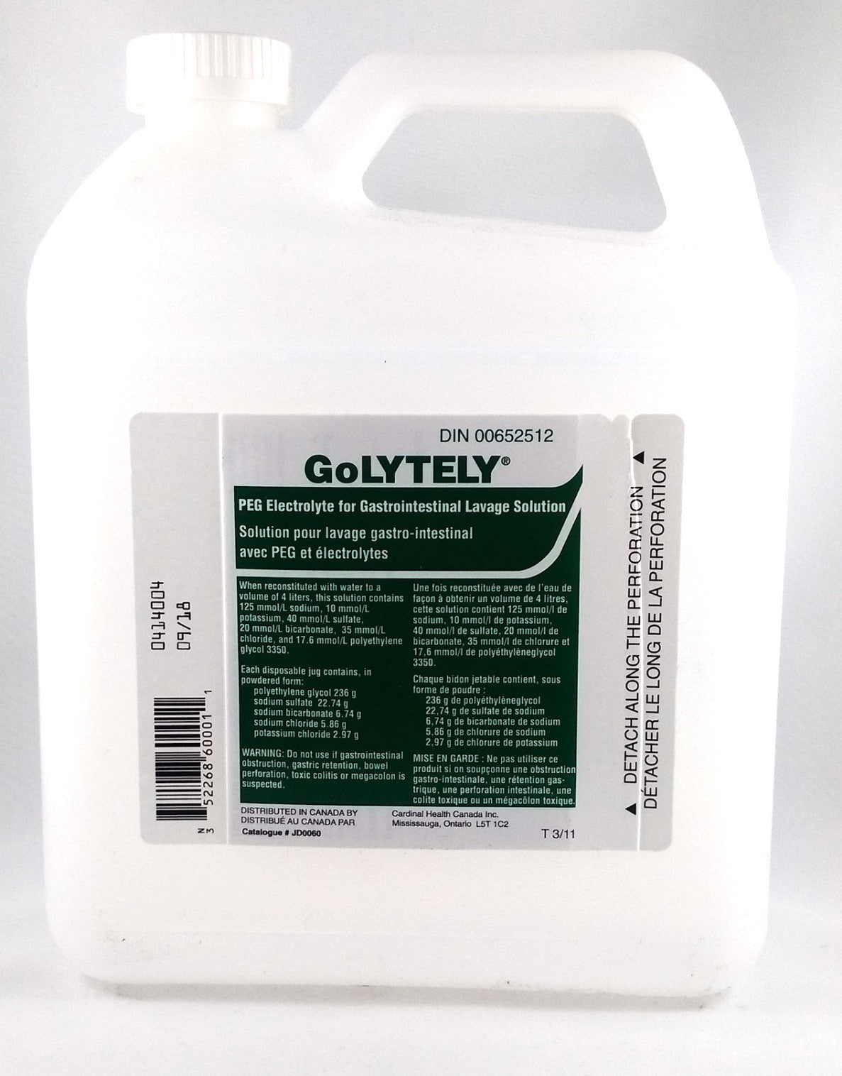 GOLYTELY 4L - Queensborough Community Pharmacy