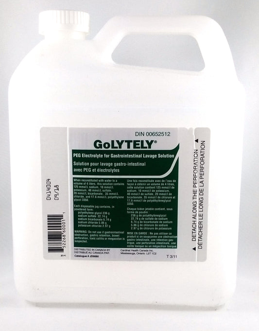 GOLYTELY 4L - Queensborough Community Pharmacy