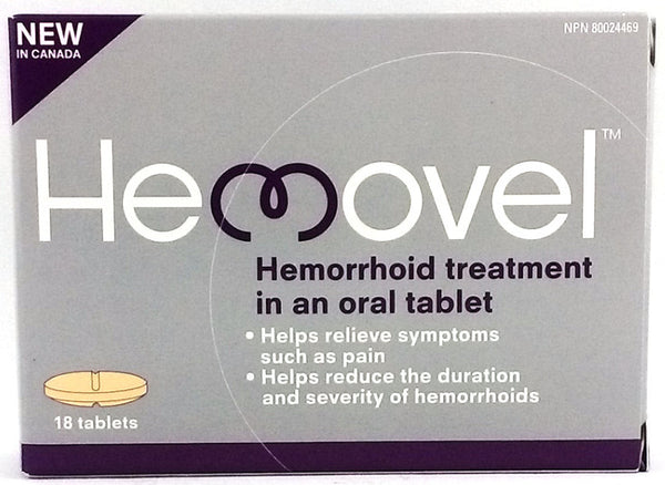HEMOVEL 600MG TABS ALV 2X9'S - Queensborough Community Pharmacy
