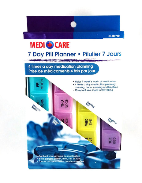 7 DAY PILL PLANNER 4/XDAY - Queensborough Community Pharmacy