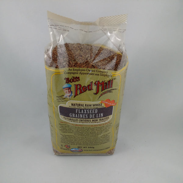 Bob's Red Mill Natural Raw Whole Flax Seeds - Queensborough Community Pharmacy
