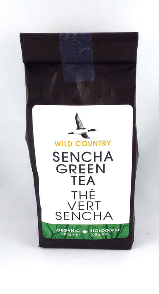 Wild Country Organic Sencha Green Tea 100gr - Queensborough Community Pharmacy