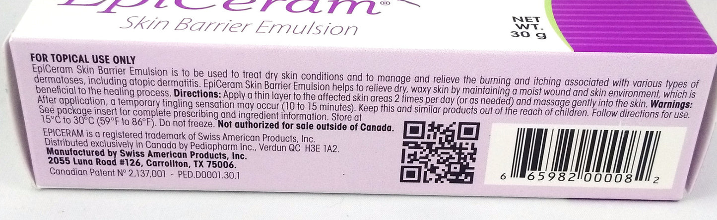EPICERAM SKIN BARRIER EMULSION - Queensborough Community Pharmacy - 2