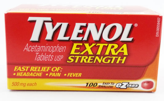 TYLENOL TABS X-STR 100'S - Queensborough Community Pharmacy - 1