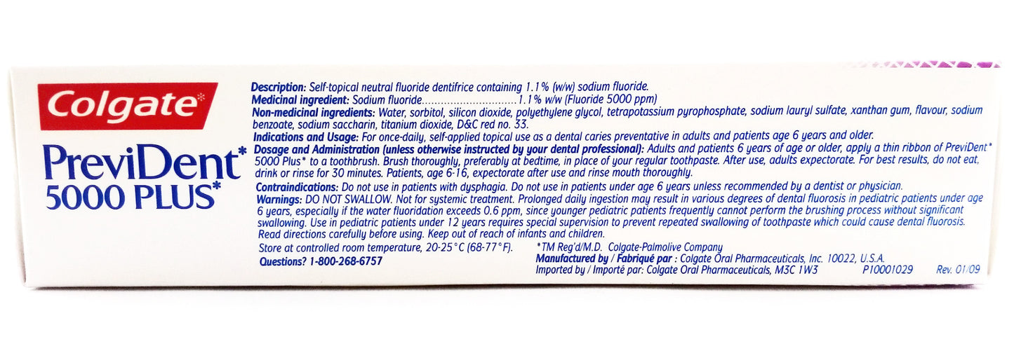 PREVIDENT 5000 PLUS FRUITASTIC 39ML - Queensborough Community Pharmacy - 2