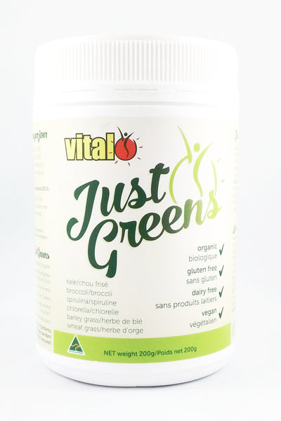 VITAL JUST GREENS 200G - Queensborough Community Pharmacy - 1