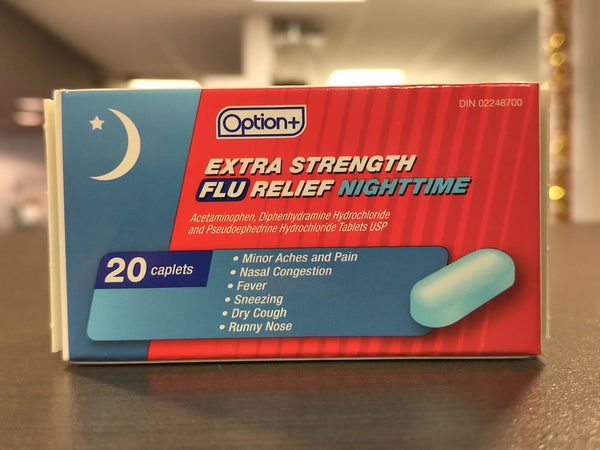 OPTION+ FLU MED.EXTRA STRENGTH NIGHT