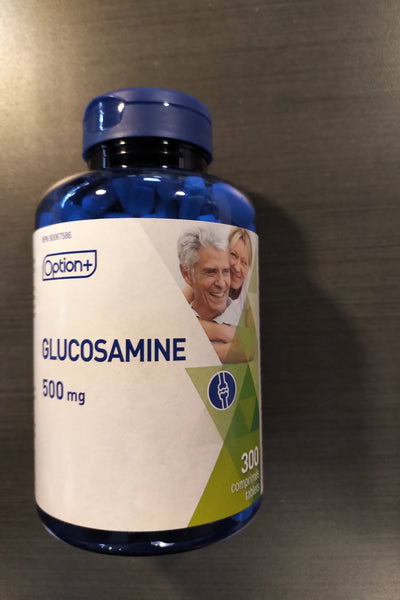 OPTION+ GLUCOSAMINE 500MG 300S