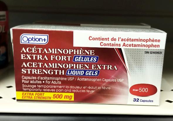 OPTION+ ACETAMINOPHEN XST SOFTGEL 32S