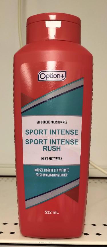 OPTION+ SPORTS INTENSE MENS BODY WASH