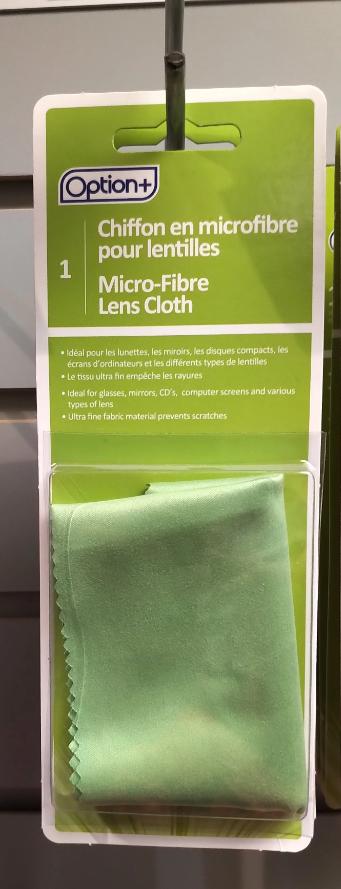 OPTION+ MICRO-FIBRE LENS CLOTH