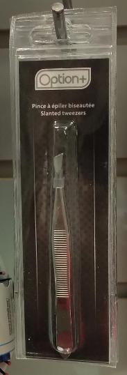 OPTION+ SLANTED TWEEZERS