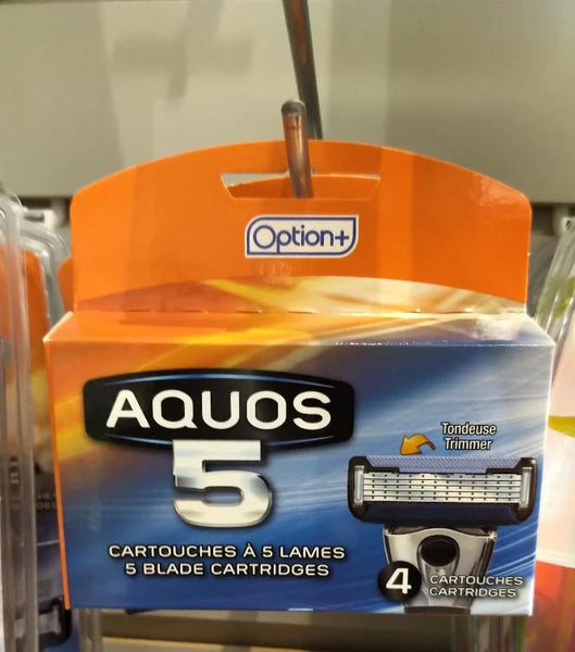 OPTION+ BLADES AQUOS5 MEN