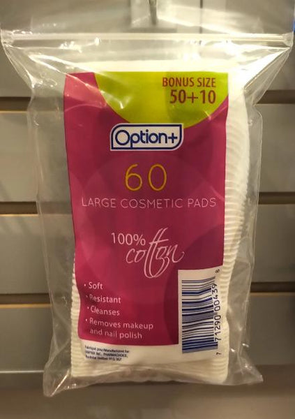 OPTION+ MAKE UP REMOVER PADS (24 X 60S)