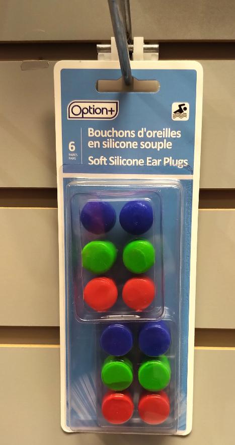 OPTION+ SILICONE EAR PLUG 12S