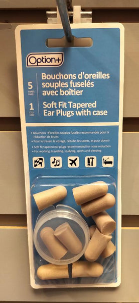 OPTION+ EAR PLUG SOFTFIT BEIGE 30DB 10