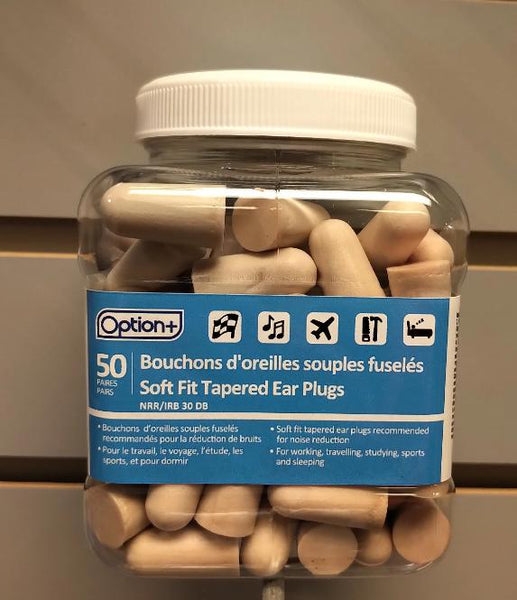 OPTION+ EAR PLUG PAIRS 50