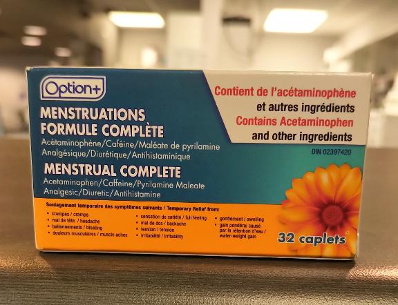 OPTION+ MENSTRUAL COMPLETE 32'S