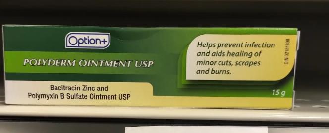 OPTION+ POLYDERM OINTMENT 15G