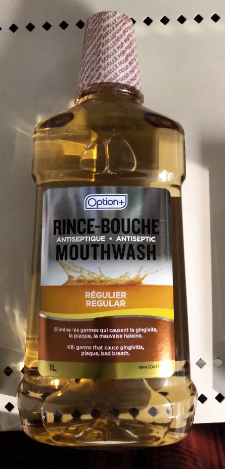 OPTION+ MOUTHWASH ANTISEPTIC ORIG 1L