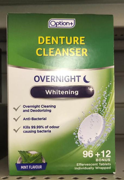OPTION+ DENTURE CLEANSER 108