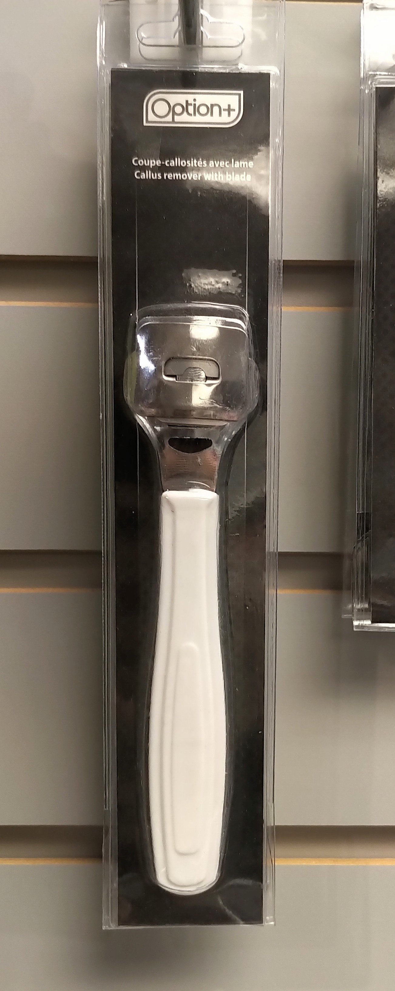OPTION+ CALLUS REMOVER W BLADE