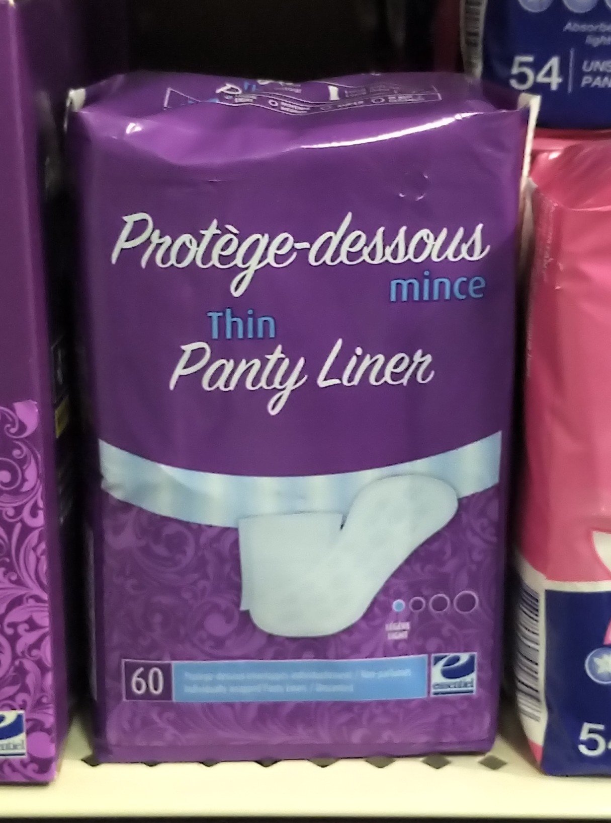 OPTION+ PANTY LINERS REGULAR 64