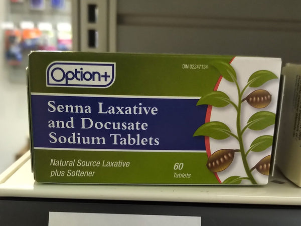 OPTION+ SENE DOCUSATE SODIUM COMP