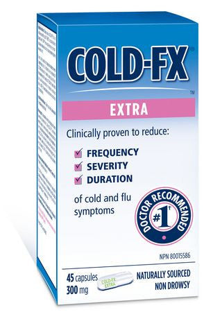 COLD-FX X-STR 300MG CAPS 45'S - Queensborough Community Pharmacy