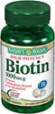 NATURE'S BOUNTY BIOTIN 1000MCG TABS100'S - Queensborough Community Pharmacy