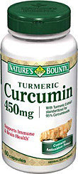 NATURE'S BOUNTY TUMERIC CURCUMIN 450MG CAPS 60'S - Queensborough Community Pharmacy