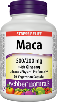 WEBBER MACA AND GINSENG CAPSULES 90'S - Queensborough Community Pharmacy