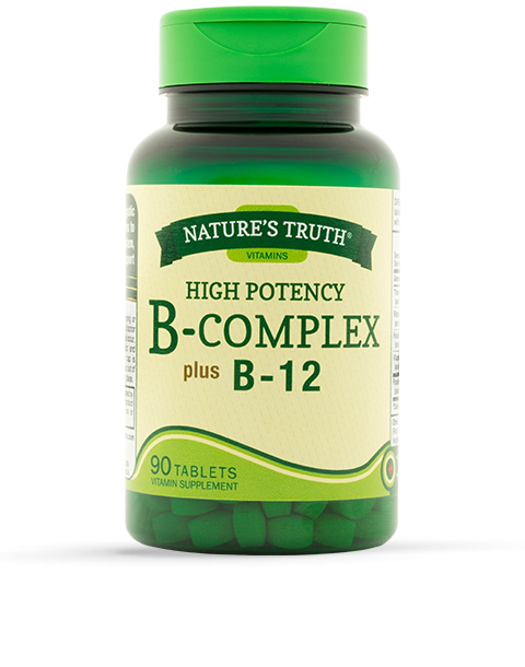 NATURE'S TRUTH B COMPLEX+B12TB 90