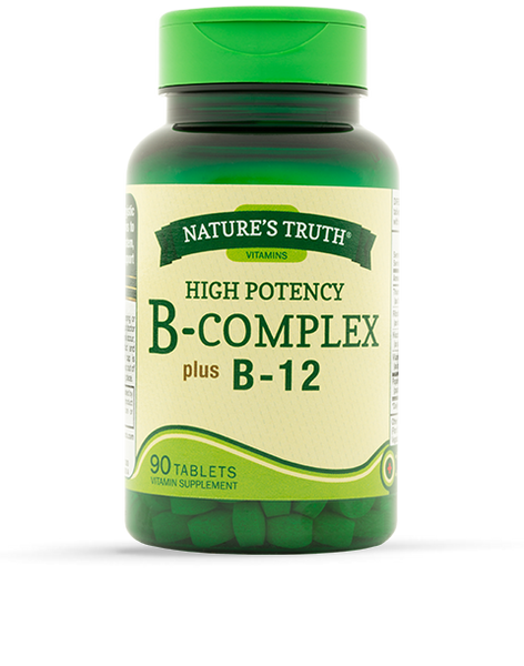 NATURE'S TRUTH B COMPLEX+B12TB 90