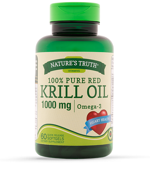 NATURE'S TRUTH KRILL OIL 1000MG SOFTGEL 60