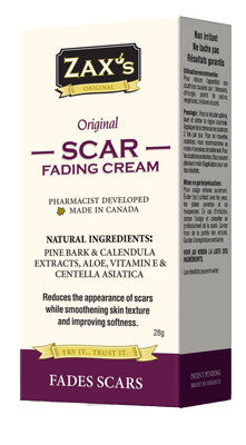 Zax’s Original Scar Fading Cream 28g - Queensborough Community Pharmacy