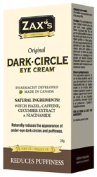 Zax's Dark Circle Cream 28g - Queensborough Community Pharmacy