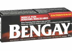 BENGAY MUSCLE PAIN RELIEF ULTRA STRENGTH 80G - Queensborough Community Pharmacy