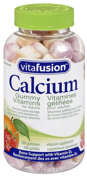 VITAFUSION CALCIUM GUMMY VITAMIN 100'S - Queensborough Community Pharmacy