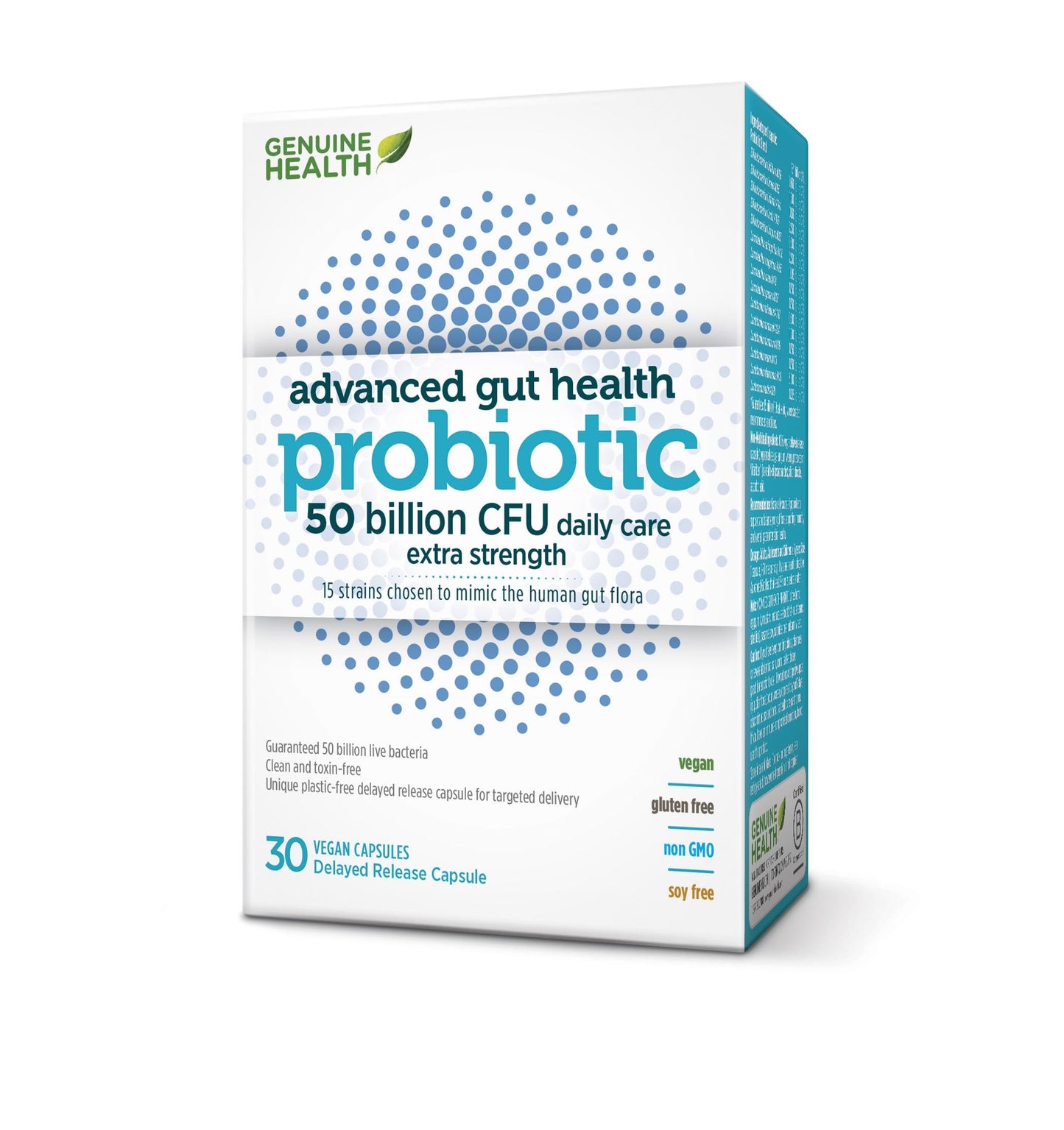 ADVANCED GUT HEALTH PROBIOTIC 50 BILLION CFU