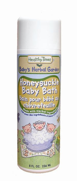 Healthy Time Baby's Herbal Garden Honeysuckle Baby Bath - Queensborough Community Pharmacy