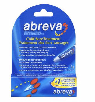 ABREVA COLD SORE/FEVER BLISTER 2G - Queensborough Community Pharmacy