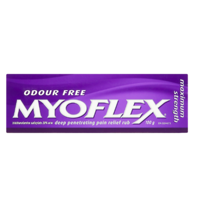 MYOFLEX MAXIMUM STRENGTH 100G - Queensborough Community Pharmacy
