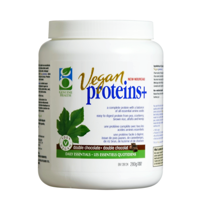 Vegan Proteins+ Double Chocolate Powder 280g - Queensborough Community Pharmacy