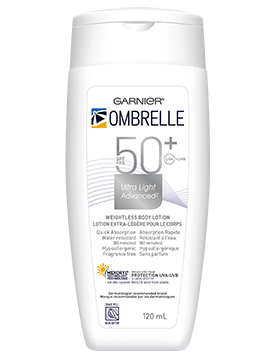 OMBRELLE ULTRA LIGHT ADVANCED WEIGHTLESS BODY LOTION SPF 50+  120ML - Queensborough Community Pharmacy