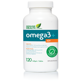 Omega 3+ Joy 120 Softgels - Queensborough Community Pharmacy