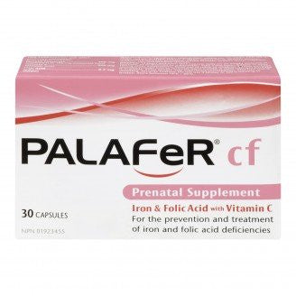 PALAFER CF CAPS 30'S - Queensborough Community Pharmacy